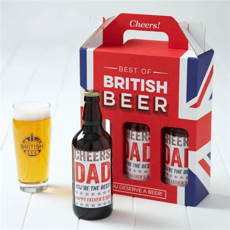 Fathers Day Beer T Set By Best Of British Beer