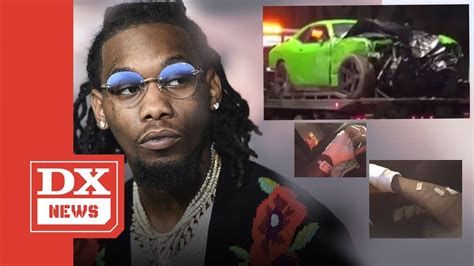 Offset Car Crash Injuries Seen In New Video After Being Hospitalized YouTube