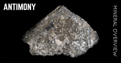 Native Antimony Mineral Properties Photos And Occurrence