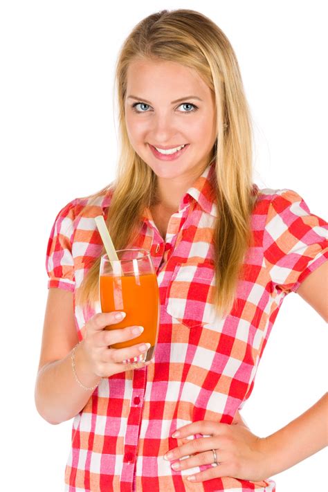 Woman Drinking Juice Free Stock Photo Public Domain Pictures