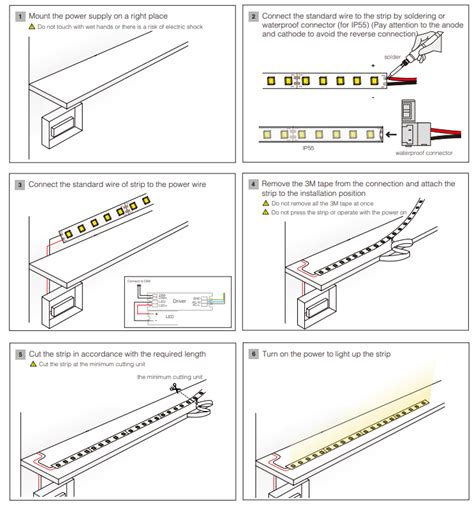 Led Strip Light Installation Guide