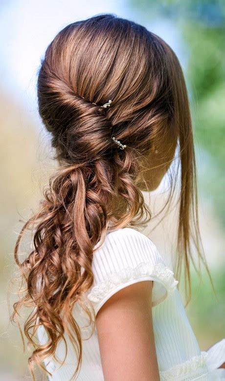 Hairstyles For Childrens Long Hair Style And Beauty