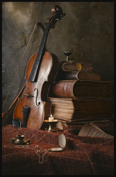 Still Life Art Violin Photography Violin Art
