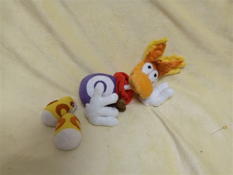 Rayman From The Series Rayman Plush Toy 111 28 Cm Handmade Etsy Israel