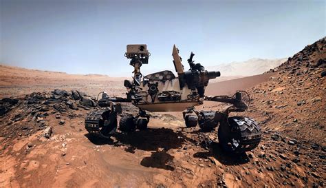 Nasas Curiosity Rover Explores Mars Ridge With Intriguing Watery Past
