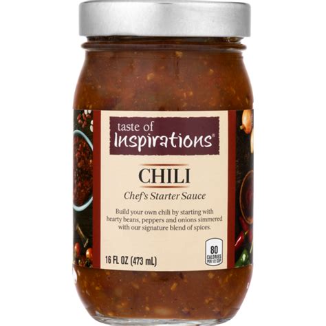 Taste Of Inspirations Chili Starter Cooking Sauce 16 Fl Oz Instacart