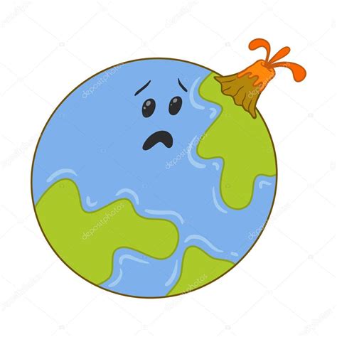 Rêver de survivre à un tremblement de terre, cela indique que vous êtes un combattant et que vous traversez une mauvaise période, mais que vous savez qu'avec. Terre de dessin animé — Image vectorielle BalakoboZ ...