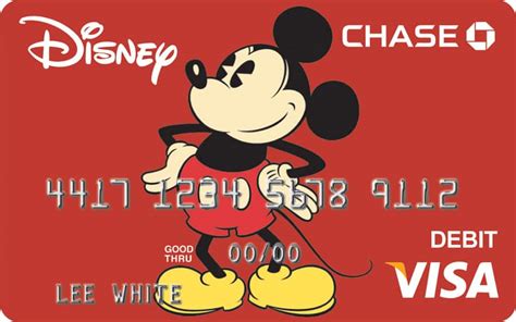 Disney Chase Debit Card Designs 2020