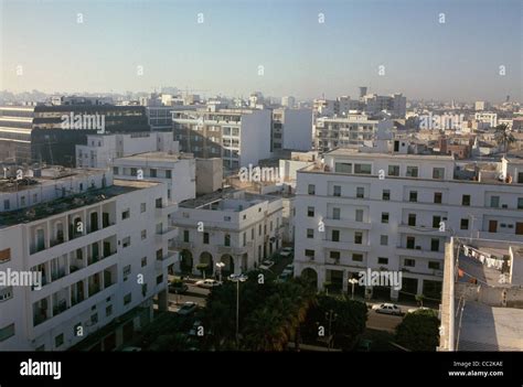 An Aerial View And Panorama Of Downtown Tripoli Stock Photo Alamy