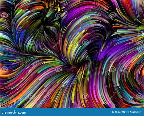 Swirling Colors Stock Illustration Illustration Of Motion 160949421