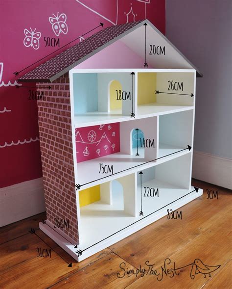 Doll House Plan For Barbie Admirable Diy Casa Bonecas Dollhouse And
