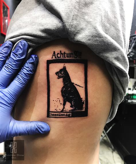 Top 170 Black Dog Tattoo