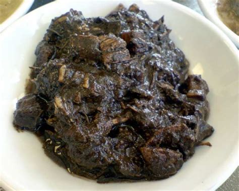 Filipino Chocolate Meat Dinuguan Recipe