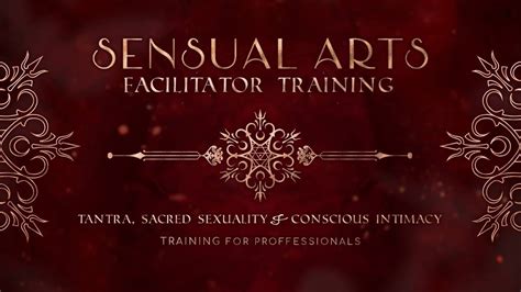 Sensual Arts Facilitator Training Level Europe