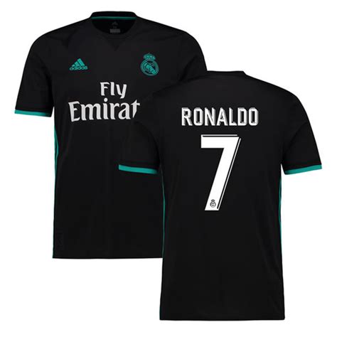 Adidas Real Madrid Cristiano Ronaldo 7 Soccer Jersey Away 1718