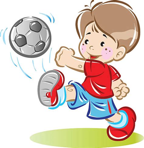 Best Kids Kick Illustrations Royalty Free Vector Graphics And Clip Art