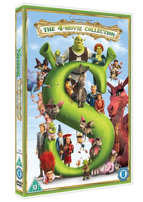 Shrekshrek 2shrek The Thirdshrek Forever After The Final Dvd