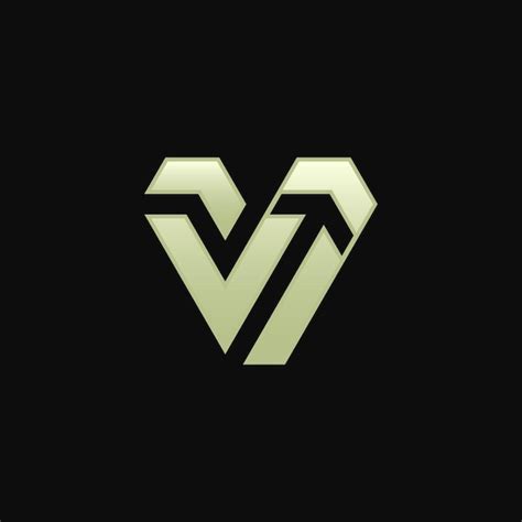 Premium Vector Fancy Elegant And Modern Letter V Arrow Direction Logo