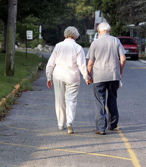 Walking A Perfect Exercise For Elderly News Sports