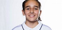 La hija de Raúl debuta a lo grande en el Real Madrid