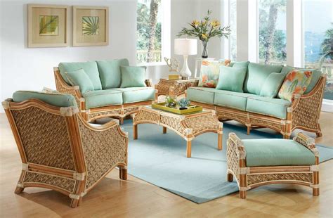 Aloha Rattan Furniture Sets Indoor Wicker And Rattan Full Size Seating