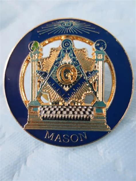 Wholesale Masonic Lapel Pins Badge Mason Freemason Mlp 14 Size 24cm In Pins And Badges From Home