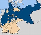 El Reino de Prusia en el Imperio Alemán - Tamaño completo