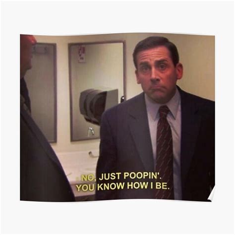 The Office Michael Scott Poster For Sale By Hala Redbubble