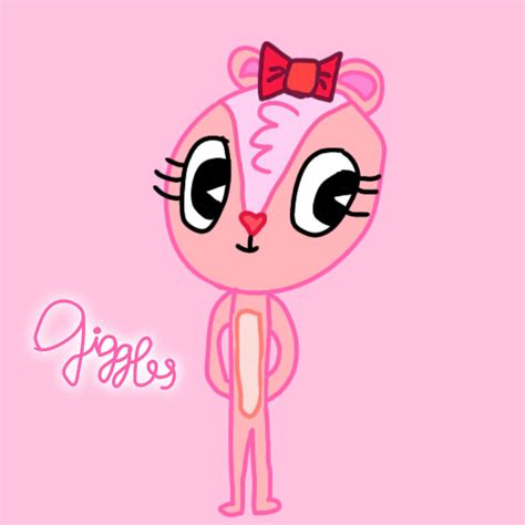 Htf Giggles The Pink Chipmunk By Ask Yui Deer On Deviantart