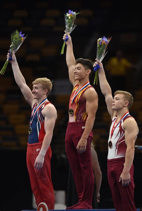 Us Gymnastics Sam Mikulak Dominates Captures 5th Senior Mens Title