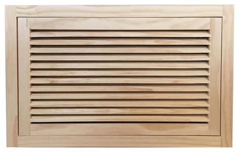 Wood Return Air Filter Grille 25x14 Standard Square Edge