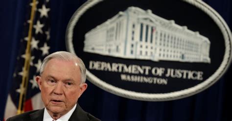 Sessions Justice Department Will End Forensic Science Commission