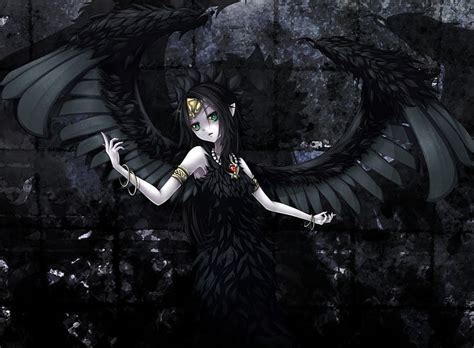 Black Angel Black Bonito Anime Angel Hd Wallpaper Peakpx