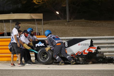 Romain Grosjean Walks Away From Horrific Fiery Formula 1 Crash