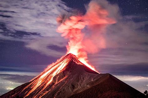 Tipos De Erupciones Volcánicas Resumen