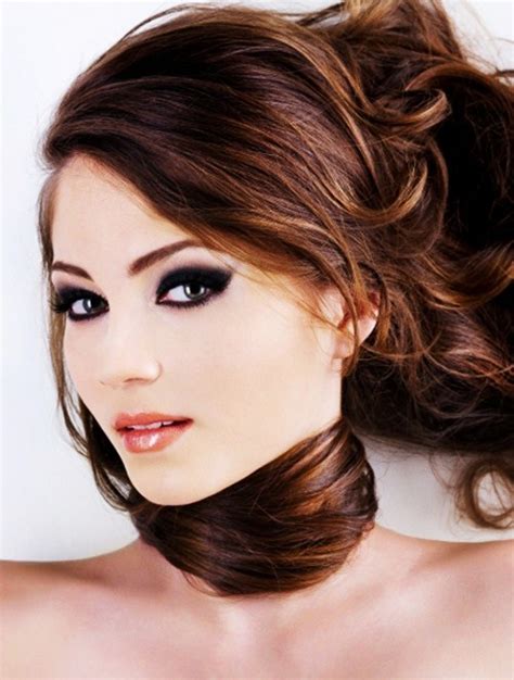 Caramel Brown Bold Makeup 8 Makeup Tricks For Brunettes