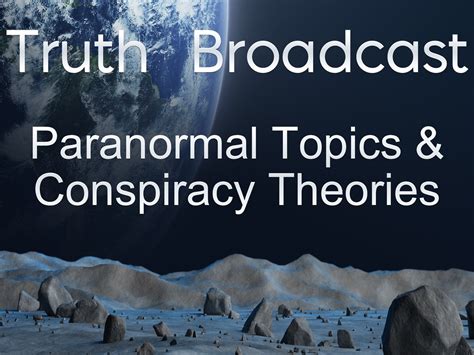Amazon.co.jp: Truth Broadcast - Paranormal Topics & Conspiracy Theories