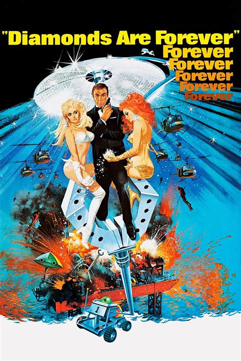 Diamonds Are Forever 1971 Posters — The Movie Database Tmdb