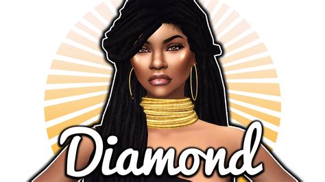 The Sims 4 Cas Black Diamond Full New Cc List Youtube