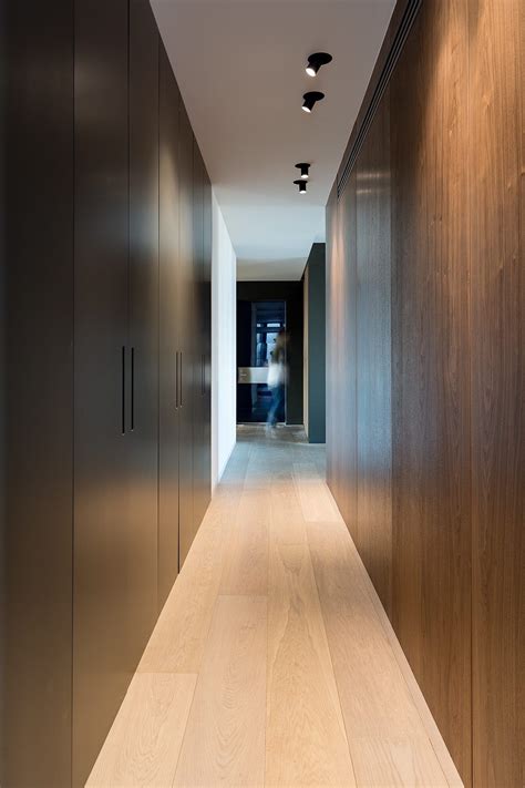 Modern Perfection In Kyiv Apartment Lighting Design Interior Hallway