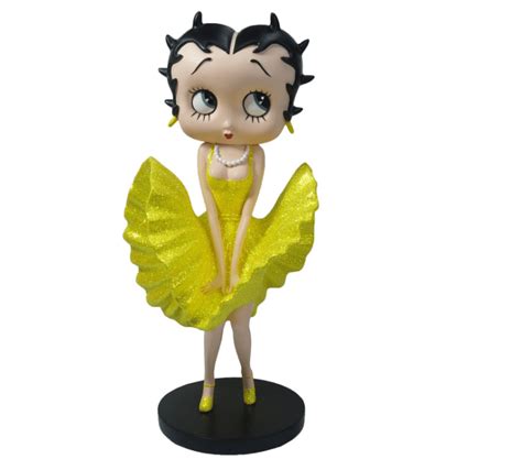 Betty Boop Cool Breeze Yellow 32cm Figurine Keillers T Shop