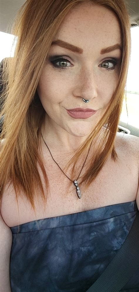 Sfw Beauty — Redhead Beauty Day Off Car Selfies Are A Mood