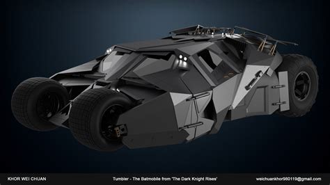 Artstation Tumbler The Batmobile From The Dark Knight Rises