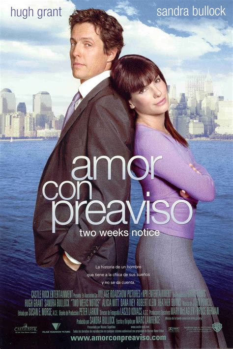 Amor Con Preaviso Película 2002