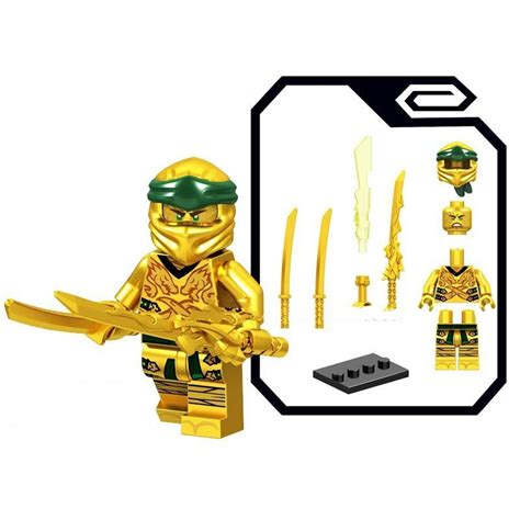 Golden Ninja Lego Ninjago Forbidden Spinjitzu Superheroes Minifigure