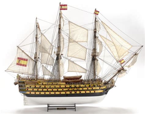 Santa Ana en Trafalgar II Navío Español en la Batalla contra los Ingleses