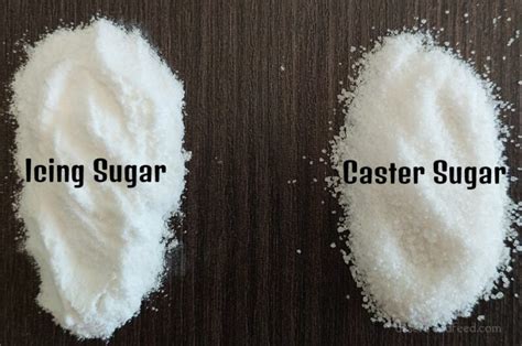 How To Make Icing Sugar And Caster Sugar Desert Food Feed