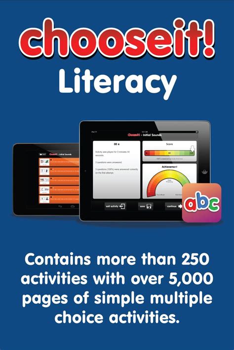 Chooseit Literacy App Is Now Ready For Ios 11 Googlatnbrk