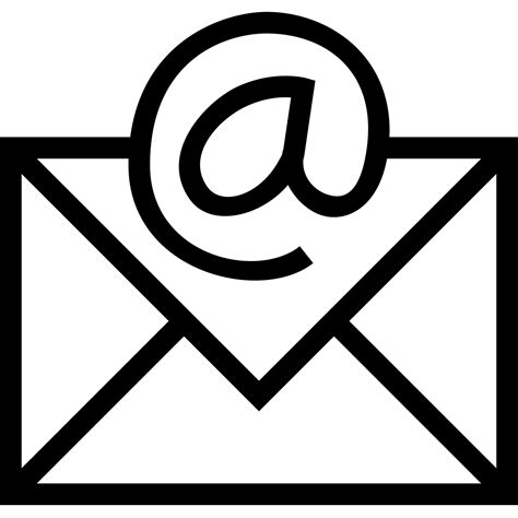 0 Result Images Of Email Icon Black And White Png Png Image Collection