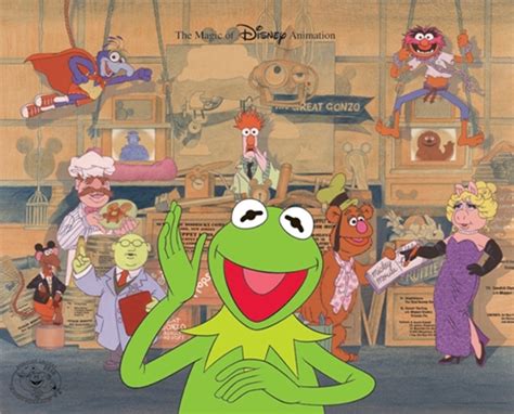 Unique Muppets Cel Comes To Disneys Hollywood Studios Disney Parks Blog